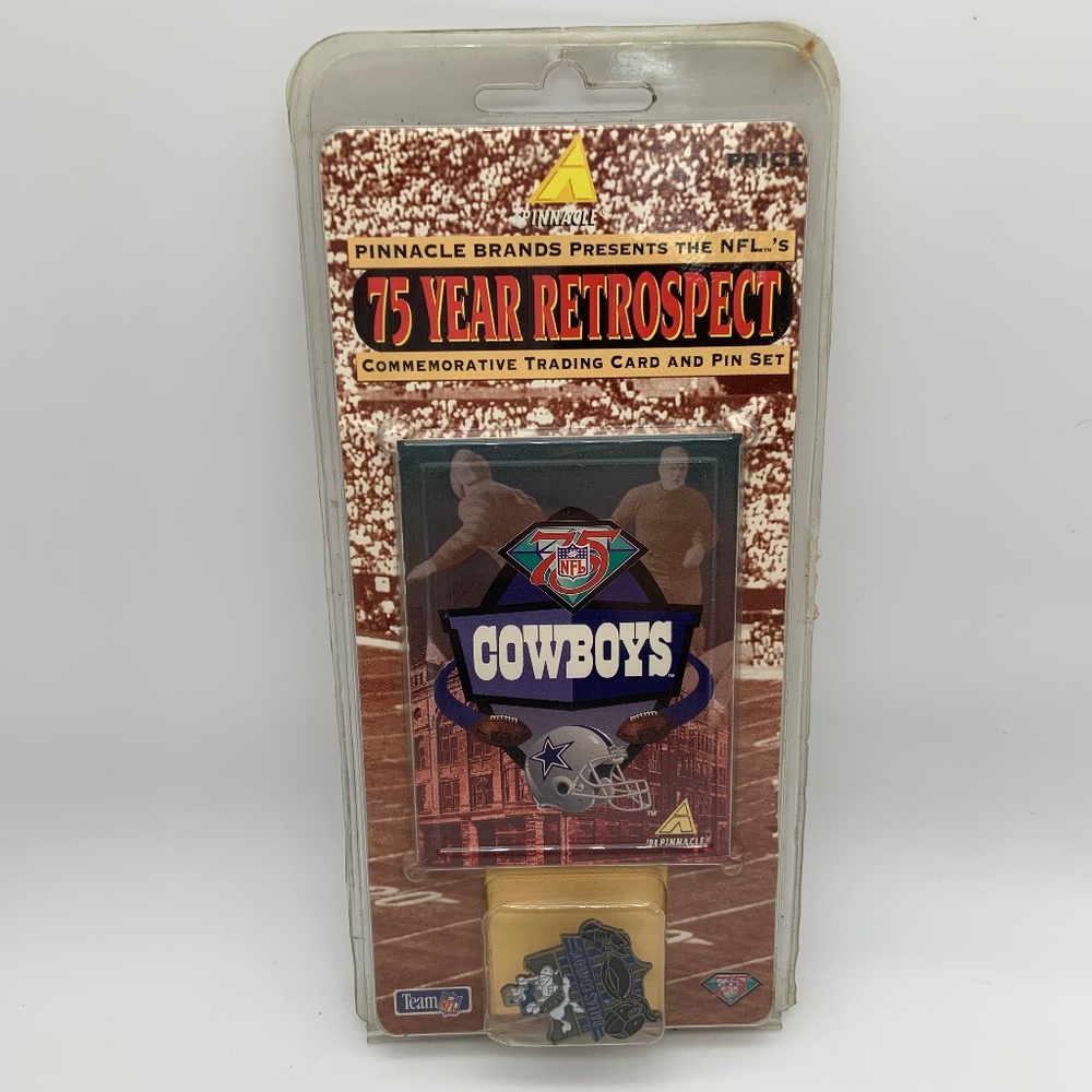 Vintage Dallas Cowboys Collectible Football Lapel Pin NFL Pinnacle NEW!